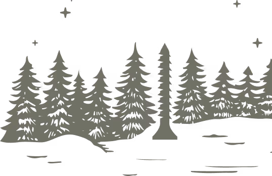 Illustration of a forest